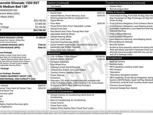 Used 2025 Chevrolet Silverado 1500 RST w/ Convenience Package II AWD/4WD image 36