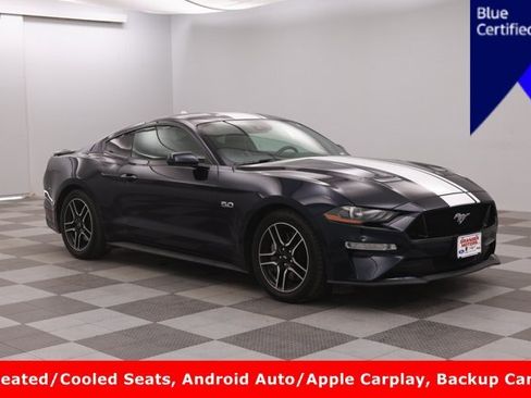 Certified 2021 Ford Mustang GT Premium w/ Enhanced Security Package RWD image 1