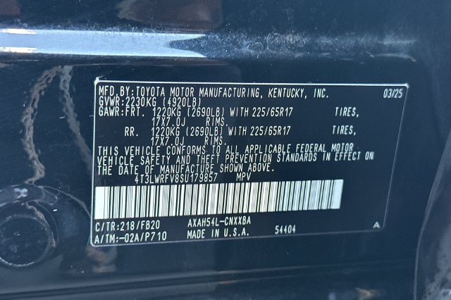 Certified 2025 Toyota RAV4 LE AWD/4WD image 34