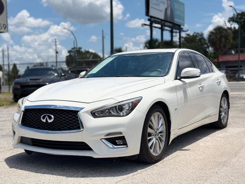Used 2020 INFINITI Q50 Luxe RWD image 1