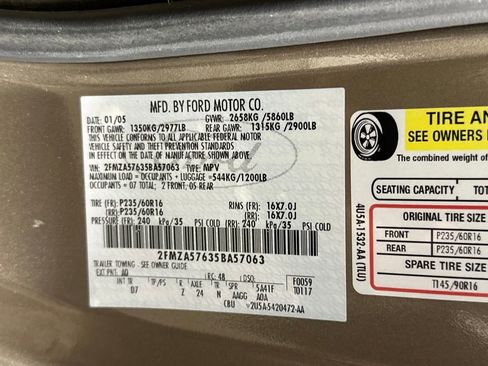 Used 2005 Ford Freestar SES image 13