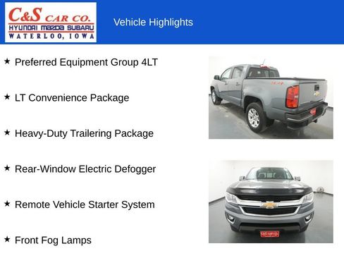 Used 2019 Chevrolet Colorado LT w/ LT Convenience Package AWD/4WD image 7