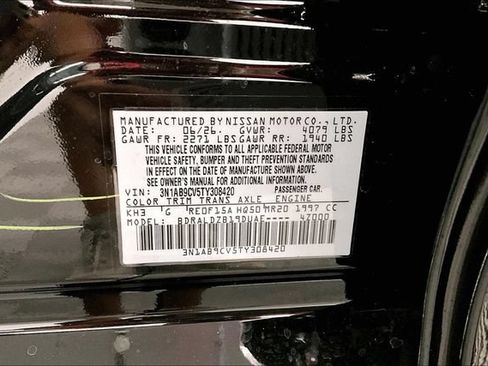 New 2026 Nissan Sentra SV w/ SV Convenience Package FWD image 40