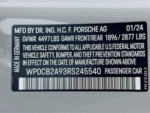 Used 2024 Porsche 911 Carrera S image 32