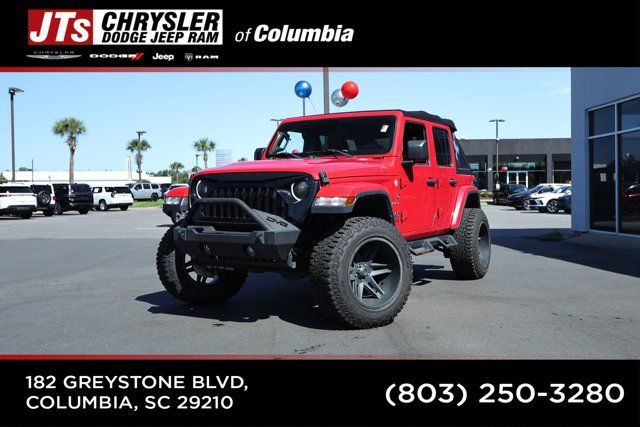 Used 2019 Jeep Wrangler Unlimited Sahara AWD/4WD image 1