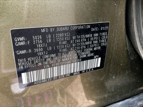 Used 2021 Subaru Outback Touring XT image 30