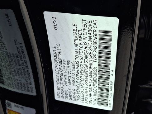 New 2026 Honda Accord Touring image 15