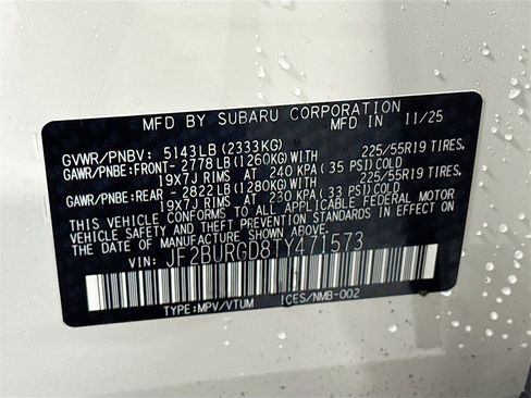 New 2026 Subaru Outback Limited XT image 31