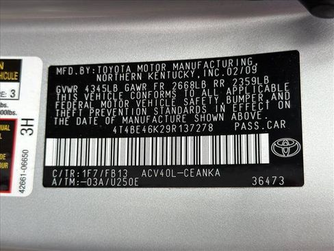 Used 2009 Toyota Camry LE FWD image 25