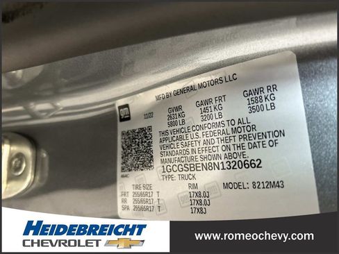 Used 2022 Chevrolet Colorado W/T w/ WT Convenience Package image 11