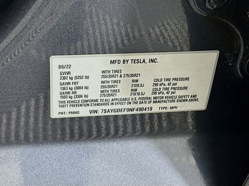 Used 2022 Tesla Model Y Performance AWD/4WD image 12