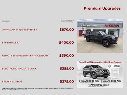 Certified 2025 Nissan Frontier PRO-4X AWD/4WD image 9