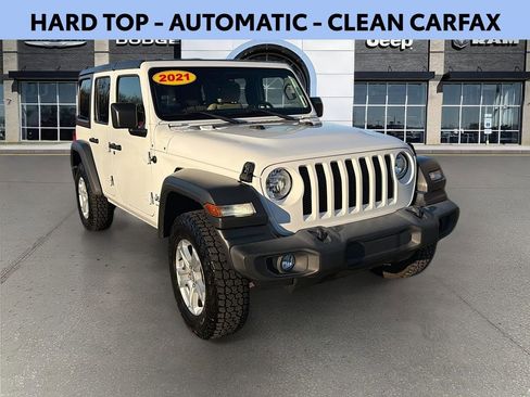 Used 2021 Jeep Wrangler Unlimited Sport image 1