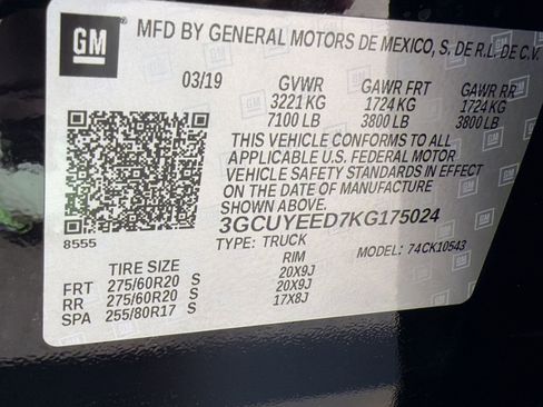 Certified 2019 Chevrolet Silverado 1500 RST w/ All-Star Edition AWD/4WD image 25