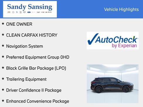 Used 2023 Chevrolet Blazer Premier w/ Driver Confidence II Package FWD image 7