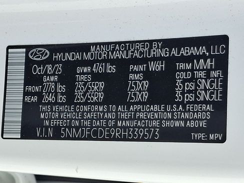 Certified 2024 Hyundai Tucson SEL w/ Convenience Package AWD/4WD image 27
