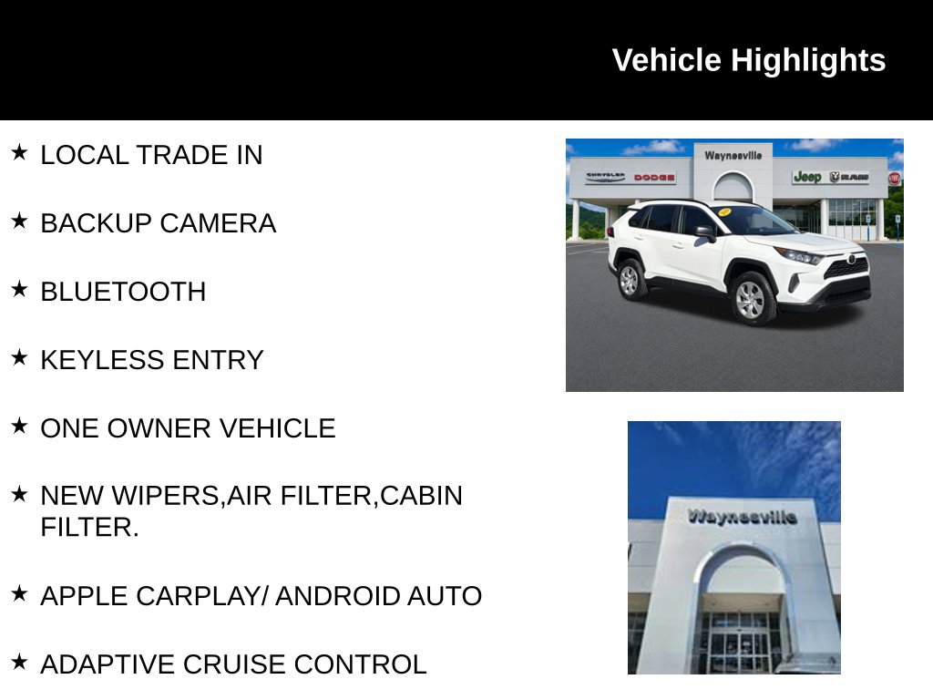 Used 2019 Toyota RAV4 LE FWD image 2