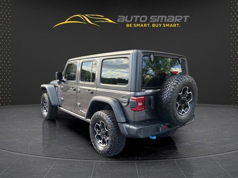 Used 2021 Jeep Wrangler Unlimited Rubicon 4xe w/ Cold Weather Group AWD/4WD image 3