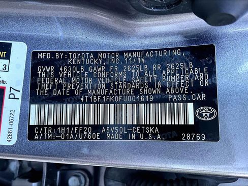 Used 2015 Toyota Camry SE FWD image 34