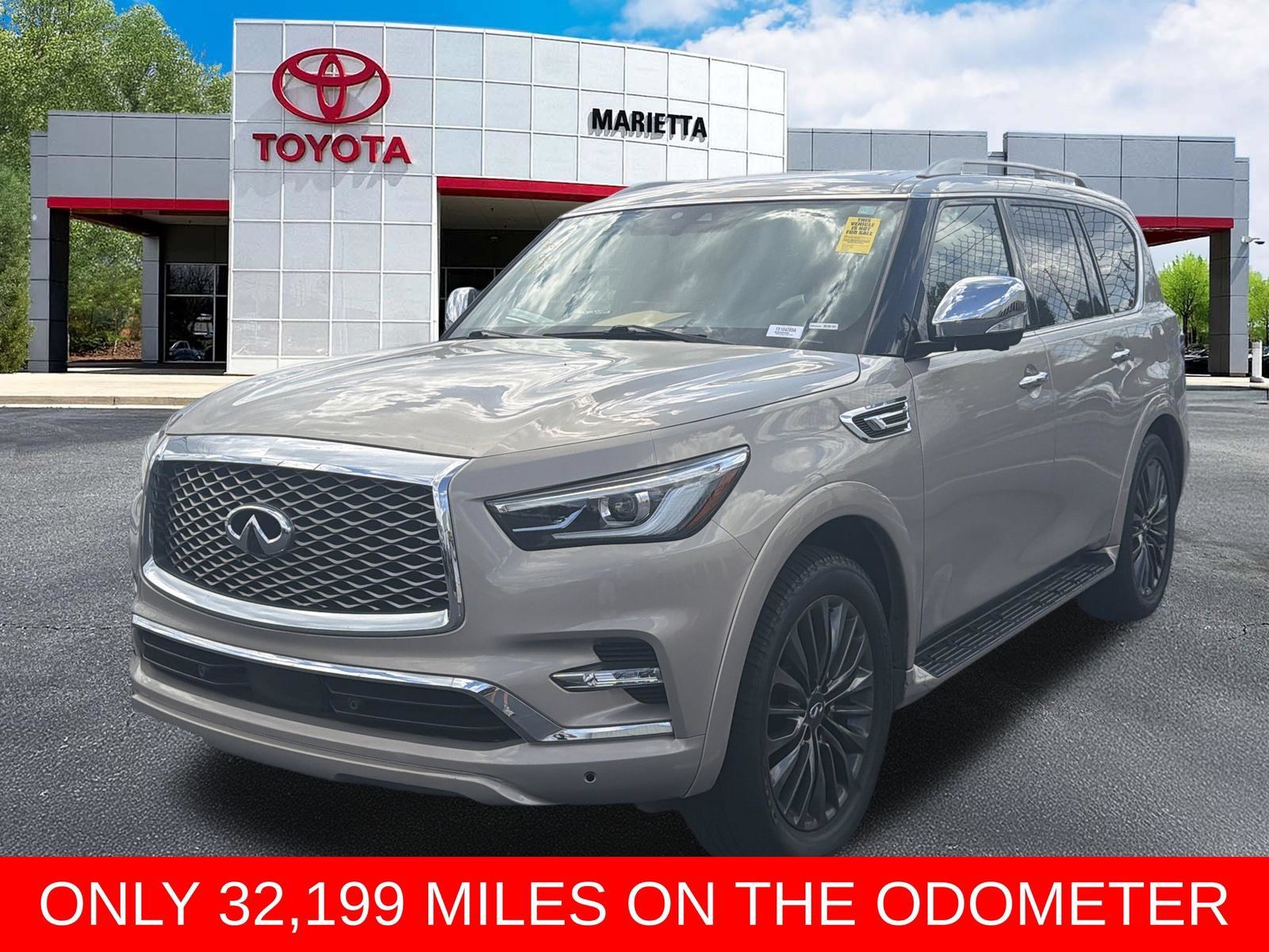 Used 2023 INFINITI QX80 Sensory RWD image 3