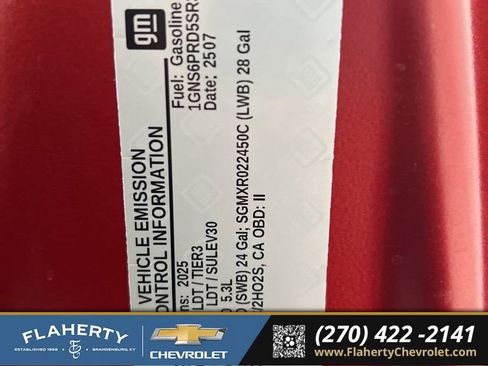 Used 2025 Chevrolet Tahoe Z71 w/ Comfort Package image 17