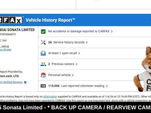 Used 2015 Hyundai Sonata Limited w/ Option Group 06 image 9