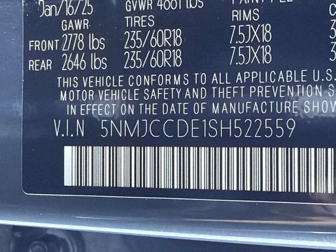 Used 2025 Hyundai Tucson SEL AWD/4WD image 34