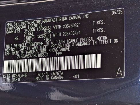 Certified 2025 Lexus RX 350 w/ Luxury Package image 19