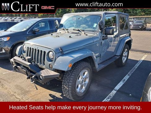 Used 2015 Jeep Wrangler Sahara w/ Dual Top Group AWD/4WD image 1