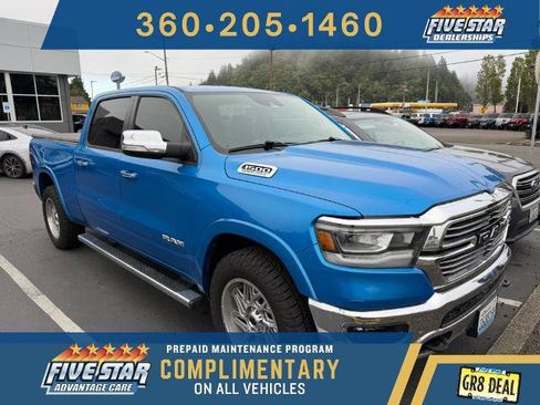 Used 2021 RAM 1500 Laramie AWD/4WD image 1