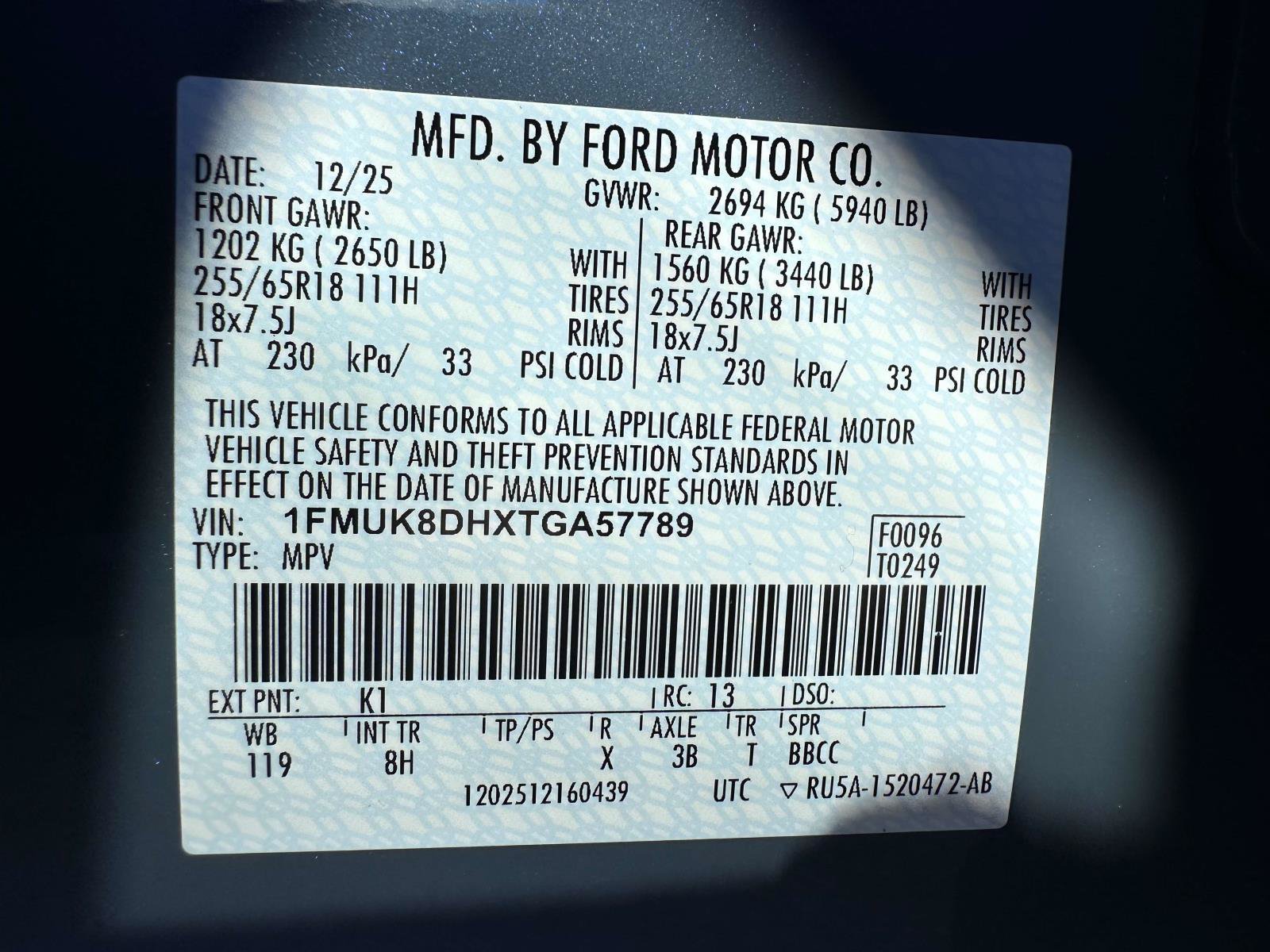 Used 2026 Ford Explorer Active AWD/4WD image 31