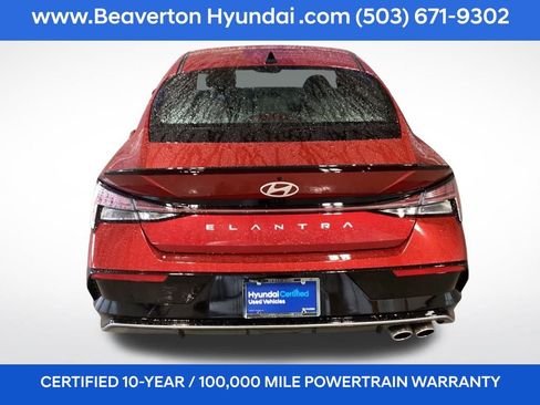 Certified 2025 Hyundai Elantra N Line image 4