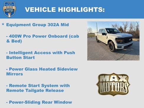 New 2026 Ford F150 XLT w/ Equipment Group 302A MID AWD/4WD image 12