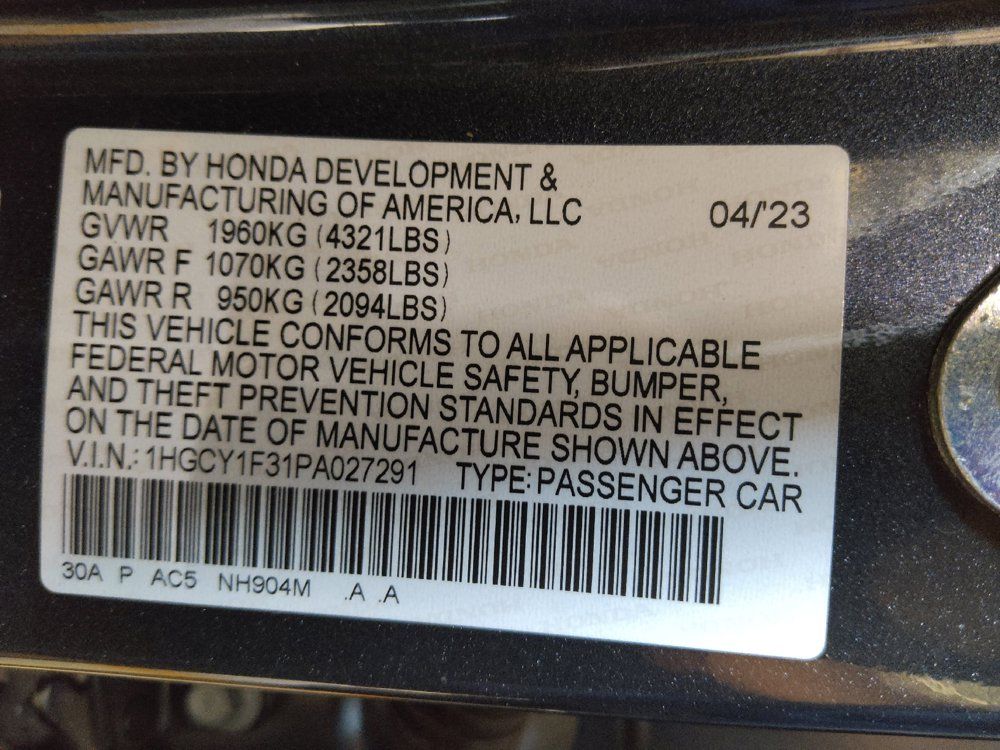 Used 2023 Honda Accord EX image 33