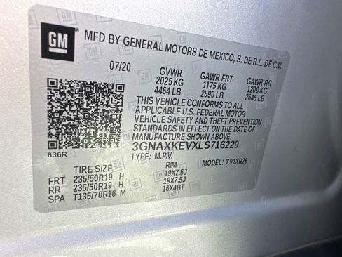 Used 2020 Chevrolet Equinox LT w/ Sport Edition image 21
