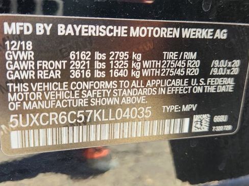 Used 2019 BMW X5 xDrive40i w/ Premium Package 2 image 4