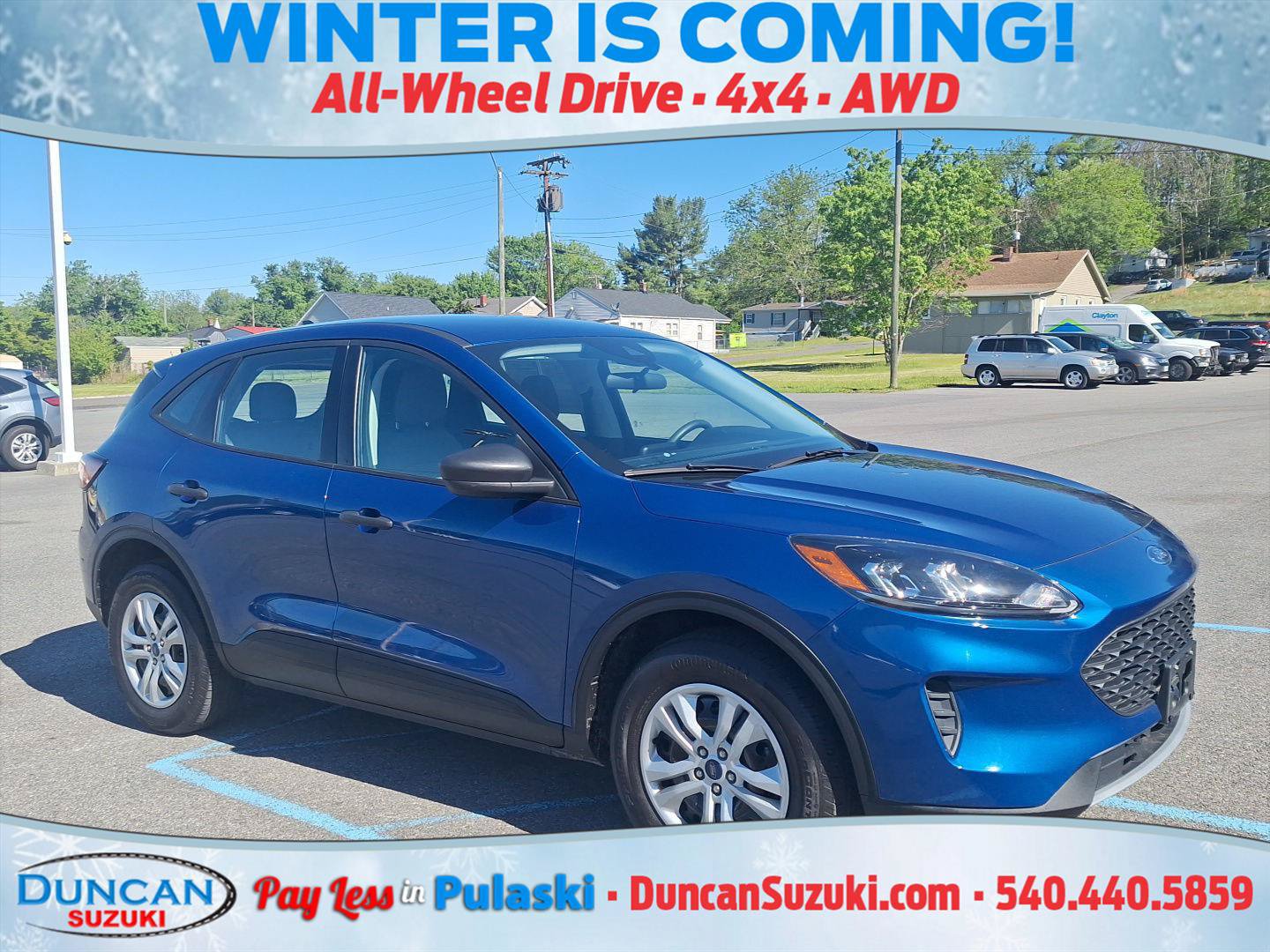 Used 2022 Ford Escape S AWD/4WD image 1