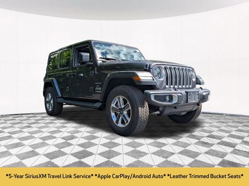 Used 2021 Jeep Wrangler Unlimited Sahara AWD/4WD image 16