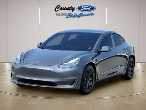 Used 2020 Tesla Model 3 Performance AWD/4WD image 2