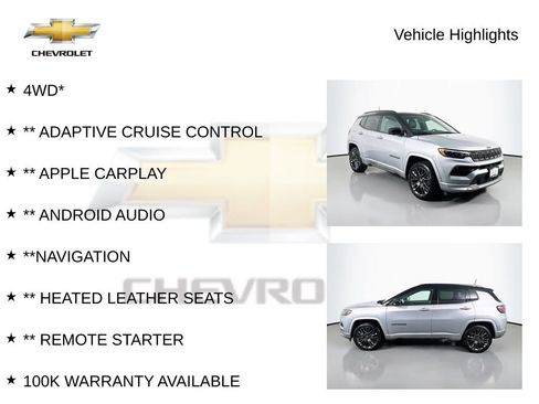Used 2023 Jeep Compass High Altitude w/ Driver Assist Group I AWD/4WD image 33