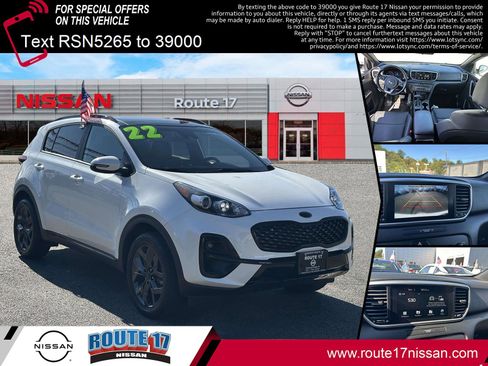 Used 2022 Kia Sportage Nightfall Edition image 1