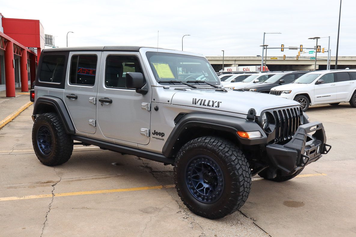 Used 2022 Jeep Wrangler Unlimited Sport AWD/4WD image 4