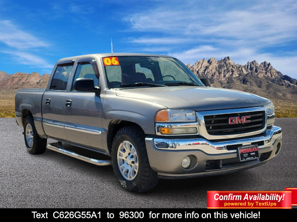 Used 2006 GMC Sierra 1500 SLE w/ Onstar Plus Package RWD image 1