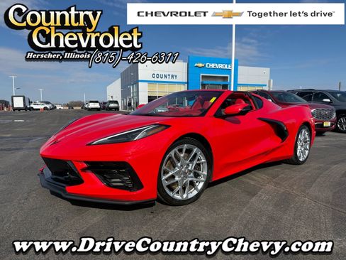 Used 2024 Chevrolet Corvette Stingray Premium Cpe w/ Z51 Performance Package image 1