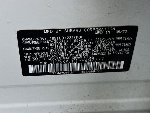 Used 2023 Subaru Forester Sport image 12