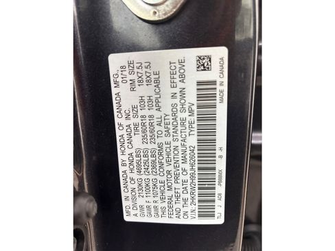 Used 2018 Honda CR-V Touring image 28