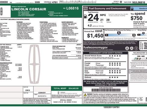 Used 2022 Lincoln Corsair Reserve w/ Equipment Group 201A image 36