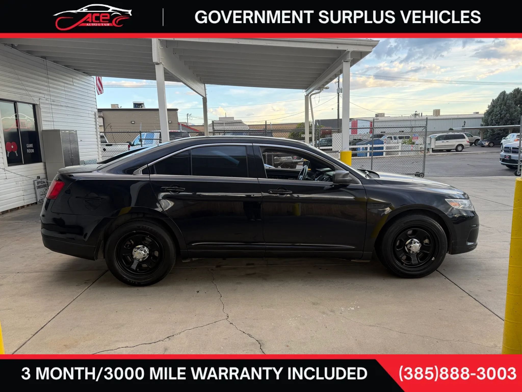 Used 2019 Ford Taurus Police Interceptor w/ Ultimate Wiring Package FWD image 5
