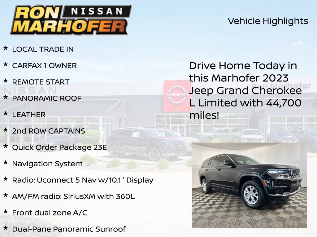 Used 2023 Jeep Grand Cherokee L Limited AWD/4WD image 15