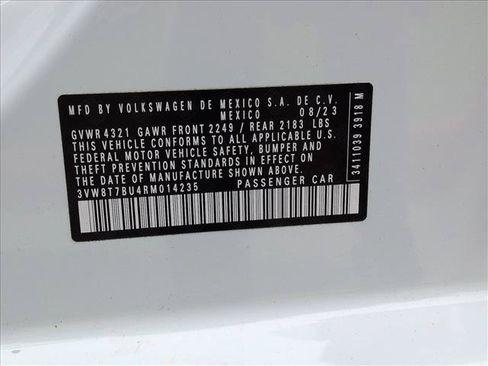 Certified 2024 Volkswagen Jetta GLI 40th Anniversary Edition FWD image 27